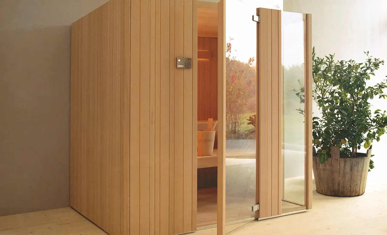Stylish wellness area