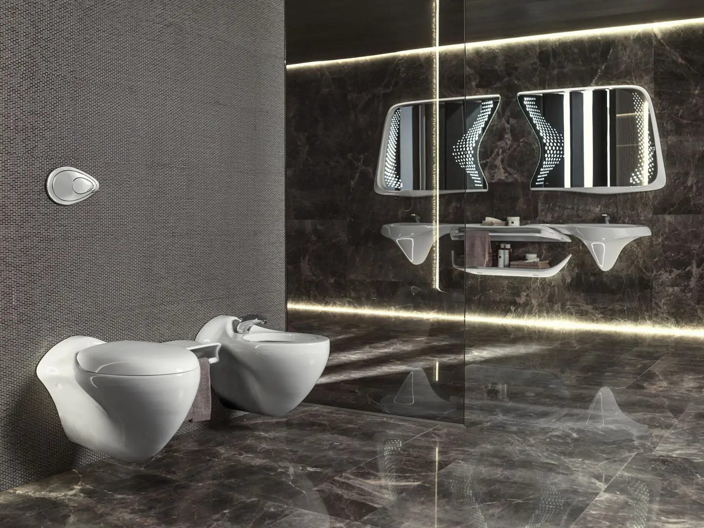 Noken Vitae Collection by Zaha Hadid - innovative eco-friendly bathroom solutions