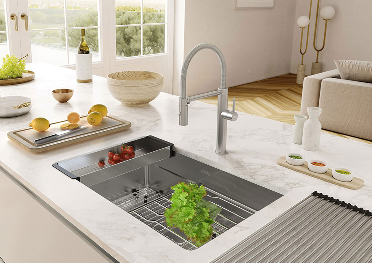 Kitchen sinks and accessories